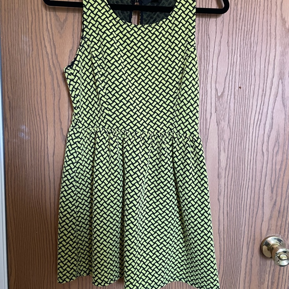 Lime Green Dress